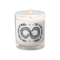 Flow State Glass jar soy wax candle