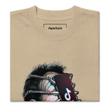 TikTok Is Dangerous | Aperture OVERSIZED faded t-shirt