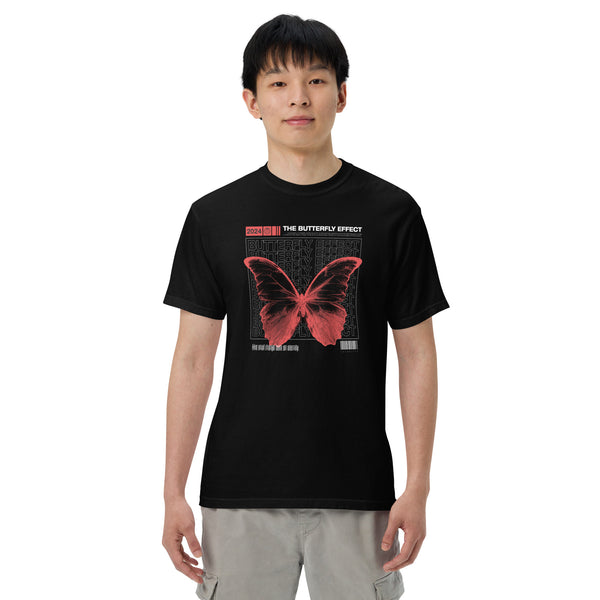 Butterfly Effect Unisex garment-dyed heavyweight t-shirt