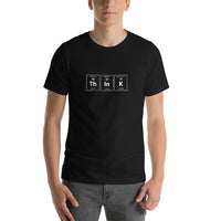 ThInK periodic table, Short-Sleeve Unisex T-Shirt